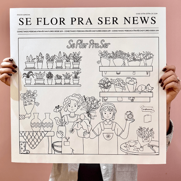 JORNAL PARA COLORIR (EXTRA)