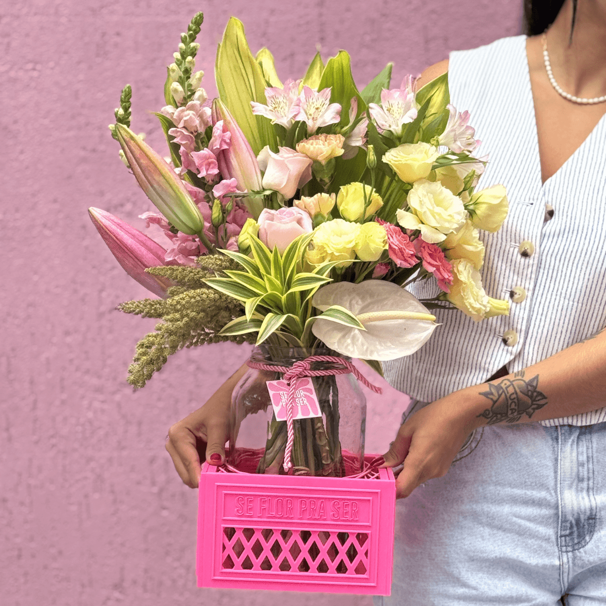 Arranjo M + Caixinha